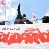 Logo Solidarności nie dla ECS