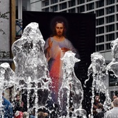 Koronka do Bożego Miłosierdzia w centrum Koszalina