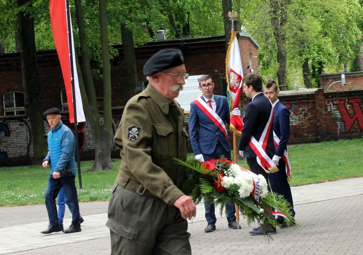 Uroczystość 3 maja w Gliwicach   