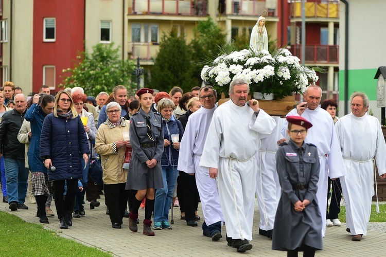 Nabożeństwo fatimskie w Olsztynie