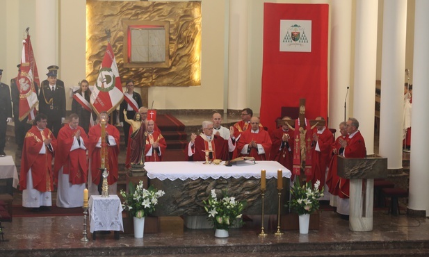 Chorzów. 25. rocznica ustanowienia św. Floriana patronem miasta