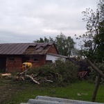 Premier na miejscu katastrofy w gminie Wojciechów