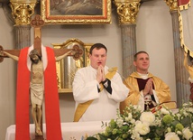 Kazania poświęcone ludzkiej odpowiedzi na Boże powołanie głosił diakon Marcin Stopka.