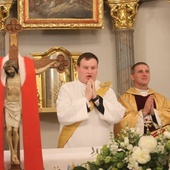 Kazania poświęcone ludzkiej odpowiedzi na Boże powołanie głosił diakon Marcin Stopka.