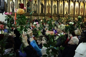 Kraków. Uroczystości ku czci św. Rity w kościele św. Katarzyny Aleksandryjskiej
