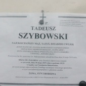 Pogrzeb Tadeusza Szybowskiego