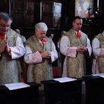 Instalacja czterech nowych kanoników wawelskich