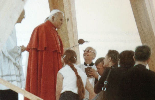 Jan Paweł II i ks. Franciszek Blachnicki w Nowym Targu
