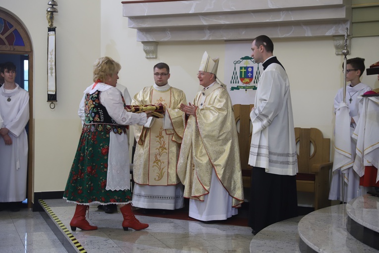 Konsekracja kościoła w Wysokiej koło Wadowic