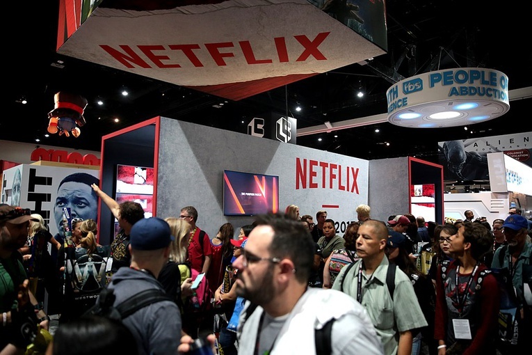 Stoisko Netflixa na San Diego Comic-Con, 2017 r.