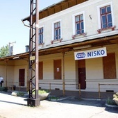 Nisko. Dworzec PKP.