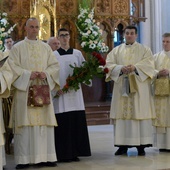 Podziękowanie za formację i święcenia diakonatu.