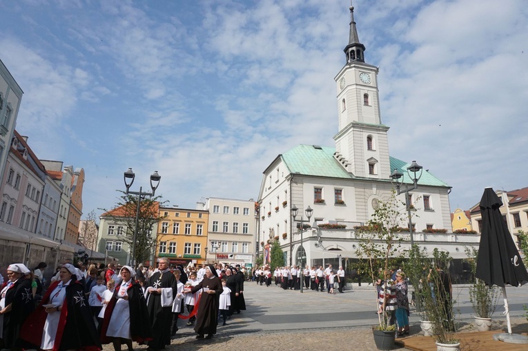 Centralna  procesja Bożego Ciała w Gliwicach