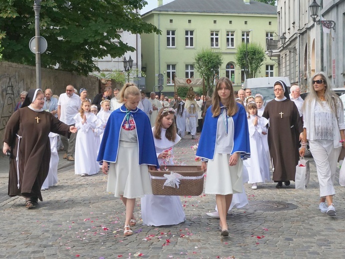 Centralna  procesja Bożego Ciała w Gliwicach