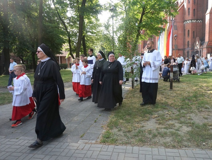 Centralna  procesja Bożego Ciała w Gliwicach