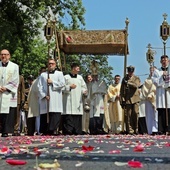 Centralna procesja Bożego Ciała we Wrocławiu 2019