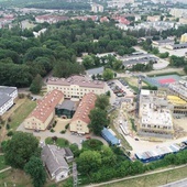 Budowa kapmusu Zachodniego UMCS.