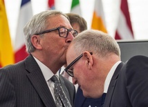 Jean-Claude Juncker i Frans Timmerman