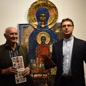 Eugeniusz Molski i ks. Piotr Pasek.