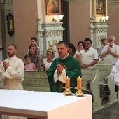 Msza św. na zakończenie Oazy Rekolekcyjnej Diakonii Liturgicznej.