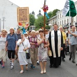 Wyjście pielgrzymów z Chełma