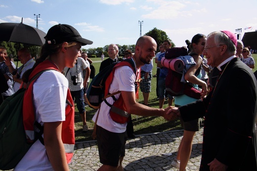 Wejście 39. Pieszej Pielgrzymki Krakowskiej na Jasną Górę