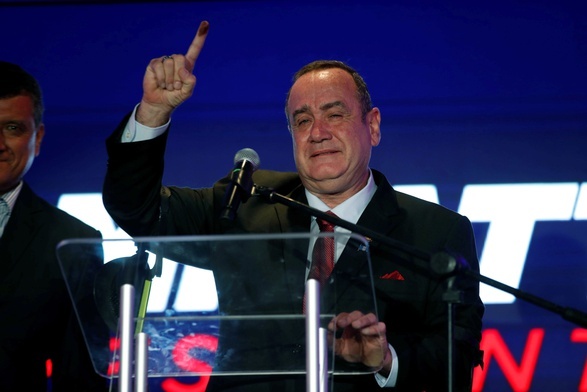 Konserwatywny kandydat wygrał wybory prezydenckie w Gwatemali