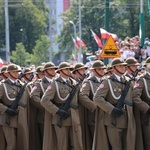 Katowice. Defilada "Wierni Polsce"