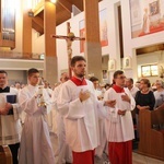 Wprowadzenie nowego proboszcza w parafii Matki Bożej Różańcowej w Lublinie.