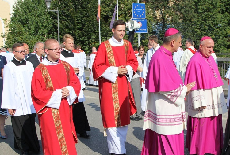 Ze św. Melchiorem w Cieszynie ponad granicami - procesja 2019