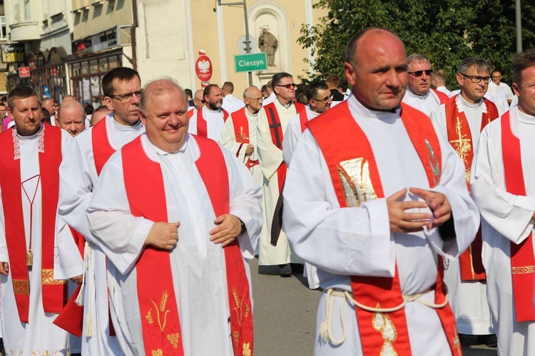 Ze św. Melchiorem w Cieszynie ponad granicami - procesja 2019