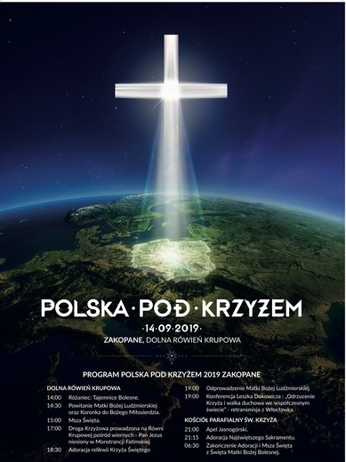 Górale zapraszają na wspólną modlitwę w ramach akcji Polska pod Krzyżem