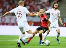 Polska-Austria: Było tylko trochę lepiej niż w piątkowym meczu ze Słowenią