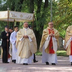 Wprowadzenie relikwii błogosławionych męczenników z Pariacoto do Wielkiej Wsi