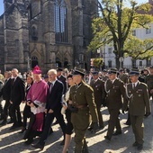 Po Mszy św. odbył się przemarsz na pl. św. Małgorzaty.