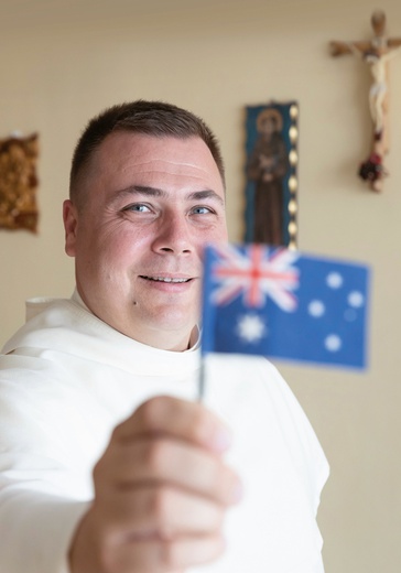 O. Damian Mosakowski od kilkunastu lat pracuje w parafii w diecezji Wollongong w Australii.