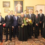 Klerycy I roku GSD z wizytą u metropolity gdańskiego