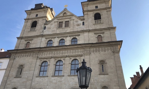 Kościół Świętej Trójcy zbudowany po śmierci męczenników koszyckich w miejscu ich kaźni.