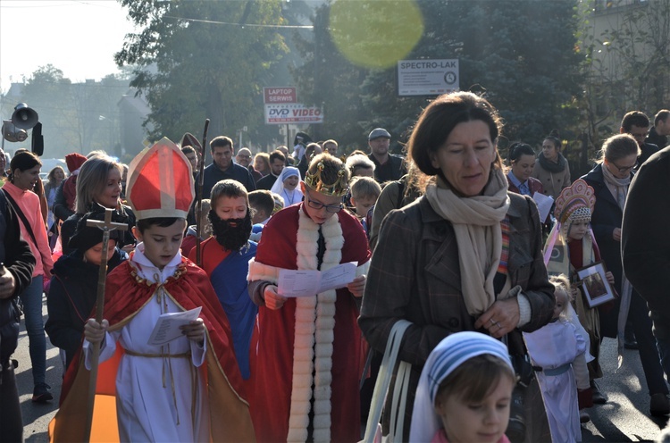 Korowód świętych w Wieliczce