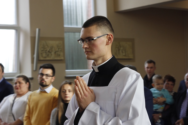 Obłóczyny w Wyższym Seminarium Duchownym w Łowiczu