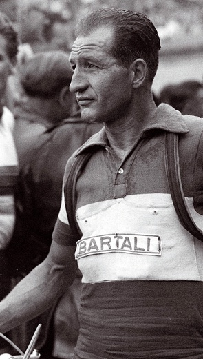 Gino Bartali był jednym z najlepszych kolarzy  na świecie.