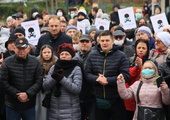 Protest ekologiczny "Benzen nas zabija"