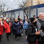 Protest ekologiczny "Benzen nas zabija"