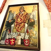 Portret św. Stanisława odzyskał pełnię dawnych barw.