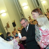 Podczas Mszy św. ogłoszono nową koszalińską parę rejonową: Iwonę i Sylwestra Grudów.