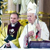 ▲	Uroczystościom patronalnym Akcji Katolickiej przewodniczył arcybiskup senior archidiecezji warmińskiej.