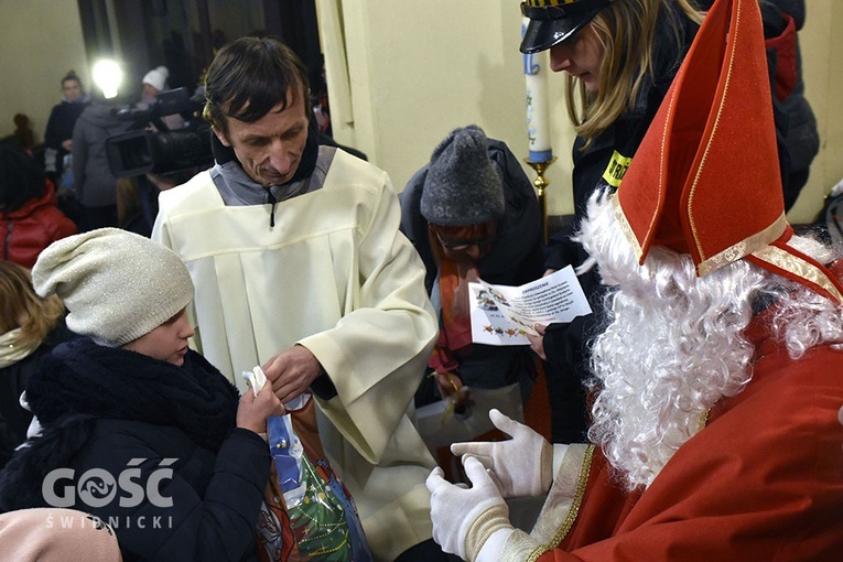 Św. Mikołaj w parafii pw. św. Jerzego i Matki Bożej Różańcowej