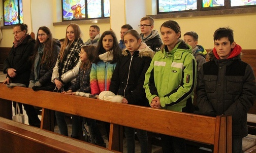 Wśród uczestników dnia wspólnoty oazy nie zabrakło młodzieży z Lipnika.