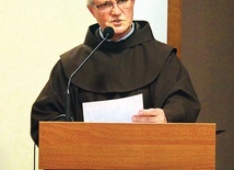 Wykład wygłosił  o. dr Wacław Stanisław Chomik OFM.