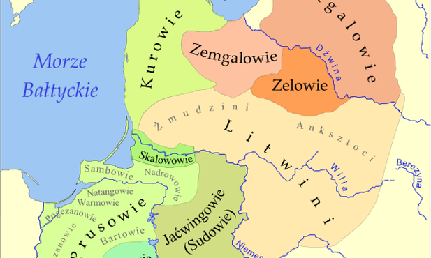 Ludy Bałtyckie ok 1200 roku naszej ery